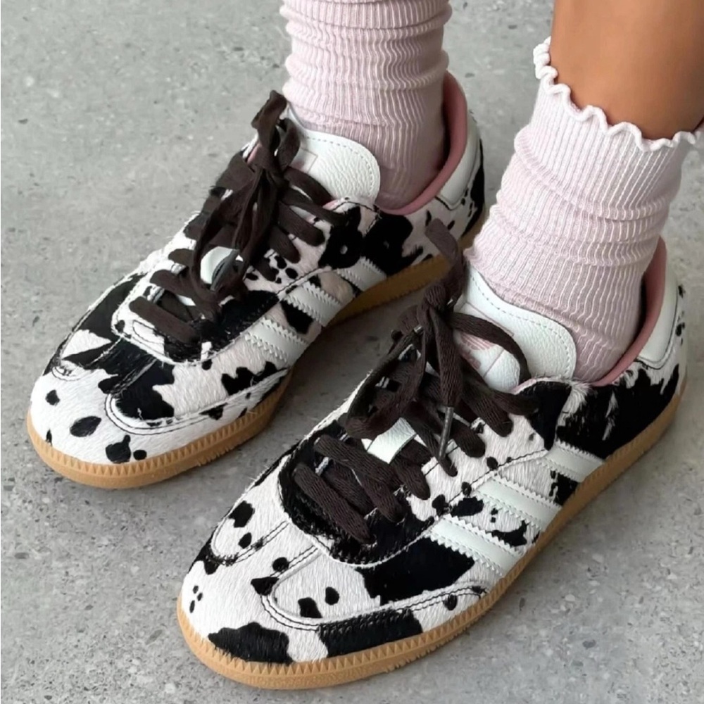 NEW | ADIDAS Originals Samba Cow Print Asos Exclusive - Picture 10 of 10